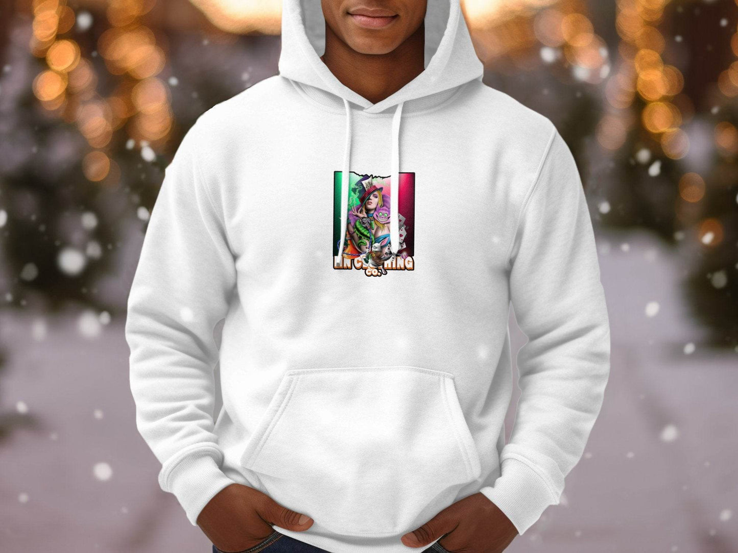 A Trip to Wonderland Mad Hatter Graphic Hoodie - Design & Vybe