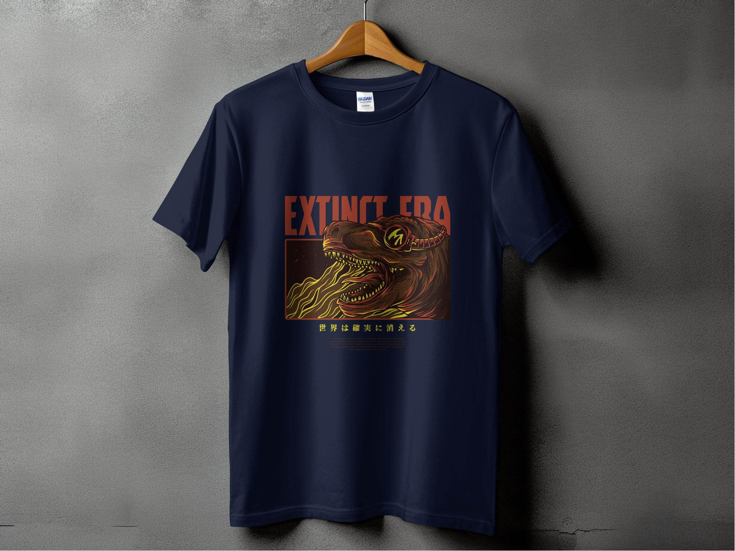 Extinct Era Tyrannosaurus Digital Artwork Design T-Shirt - Design & Vybe