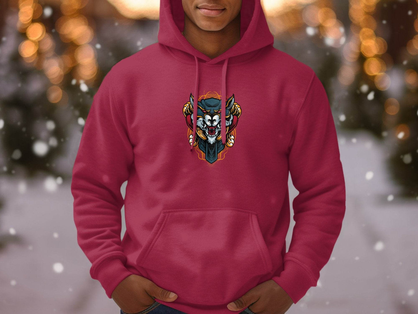 Fierce Design Hoodie Stylish Exclusive Graphic Hoodie - Design & Vybe