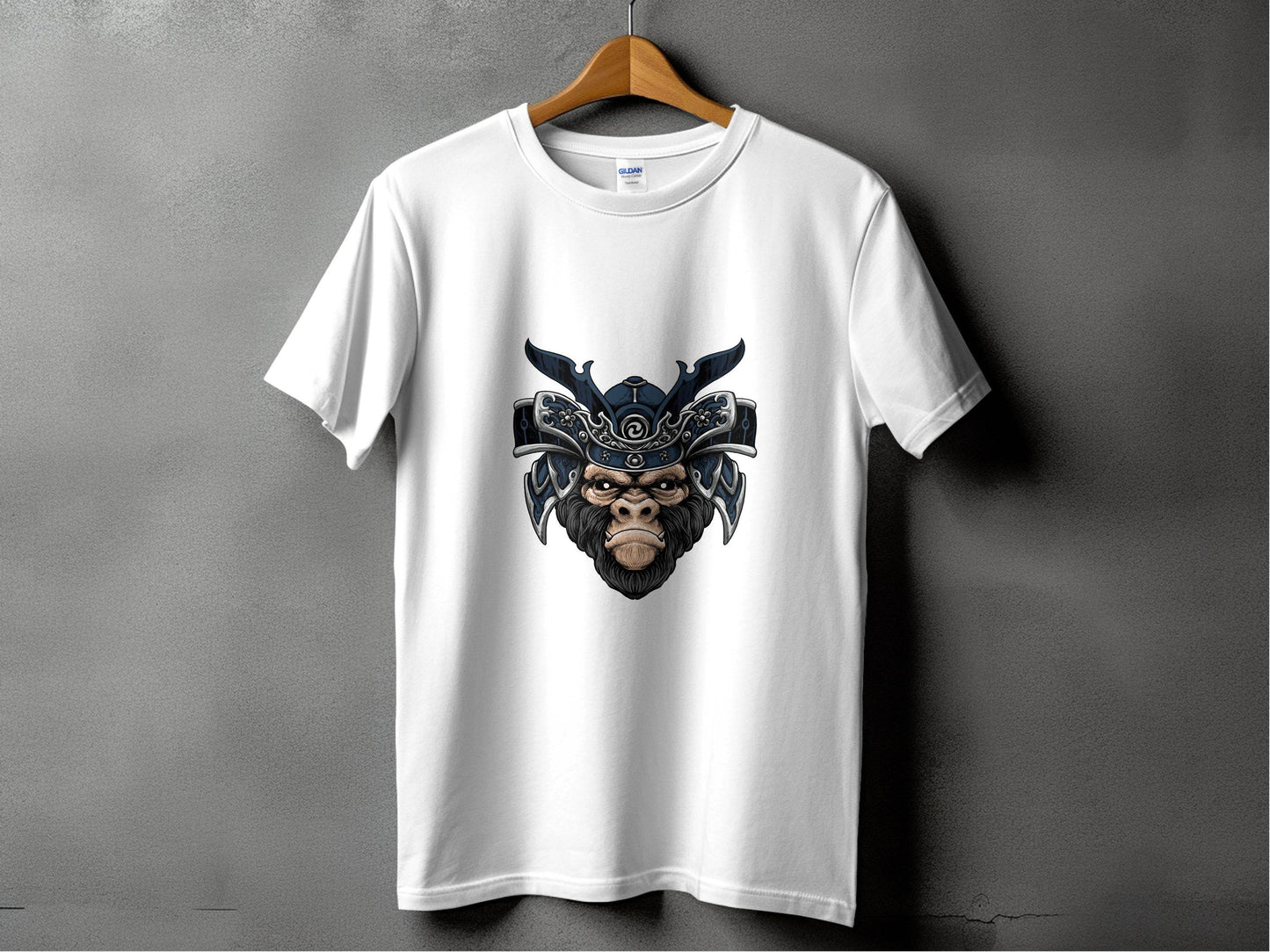 Samurai Ape Warrior Graphic Design T-Shirt - Design & Vybe