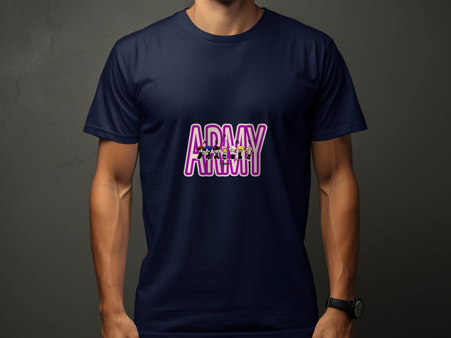 Cute BTS Army Butter Edition Design Fan Art T-Shirt - Design & Vybe