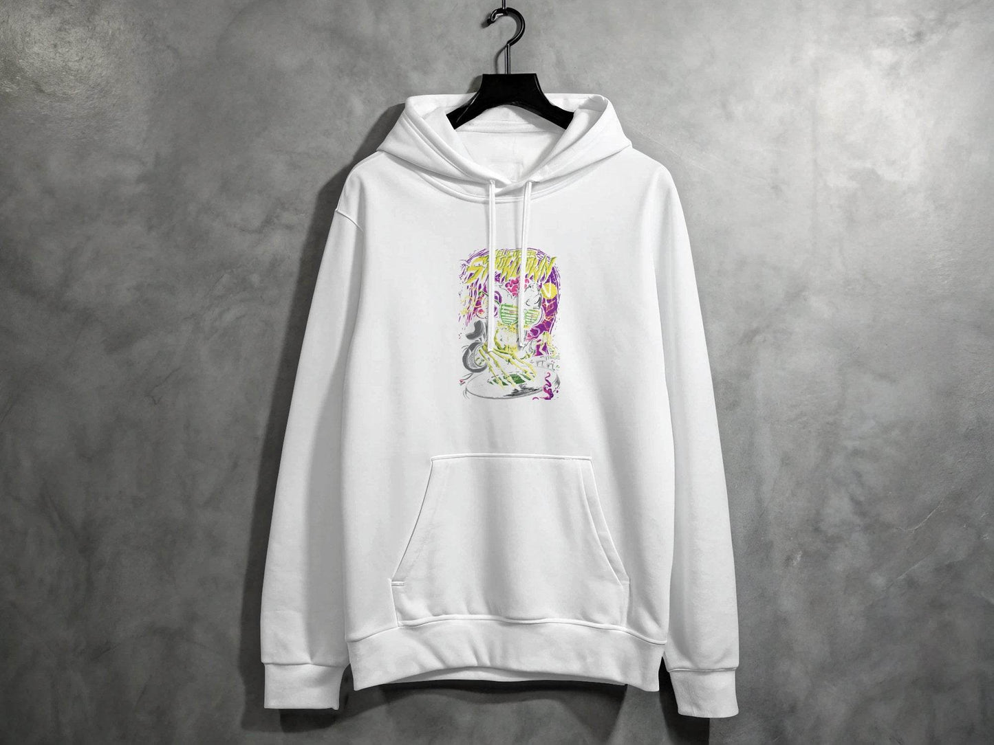 Helicopter Thunder Skull Design With Glasses Hoodie - Design & Vybe