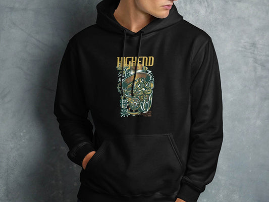 High End Steampunk Design With Future Inscription Hoodie - Design & Vybe