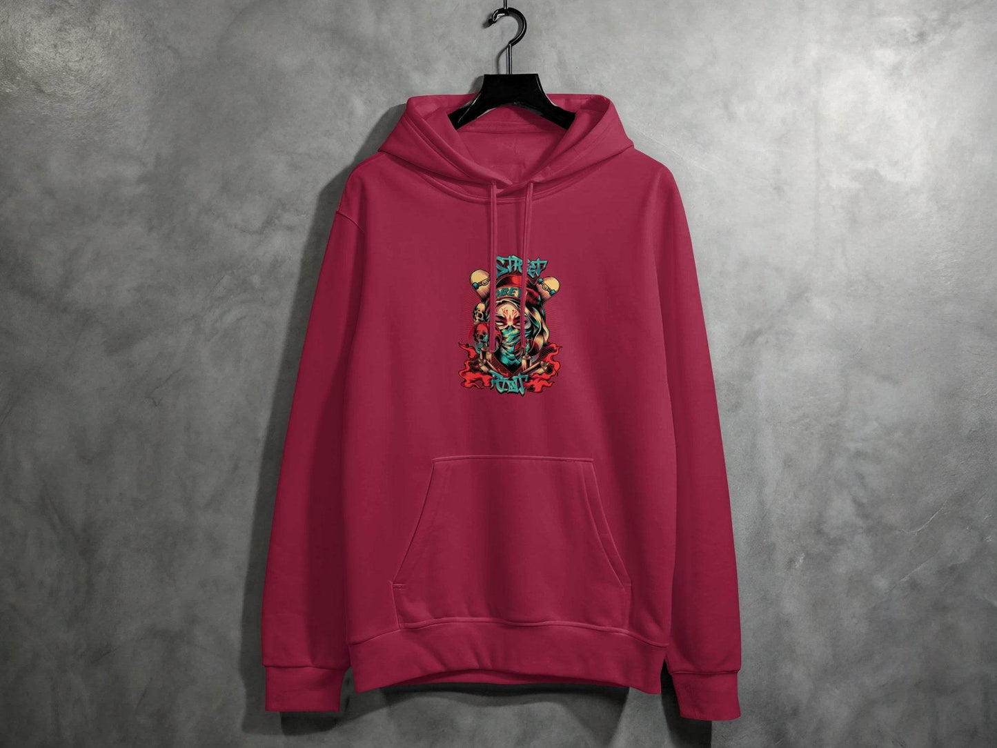 Street Art Graffiti Obey Slogan With Skulls Hoodie - Design & Vybe