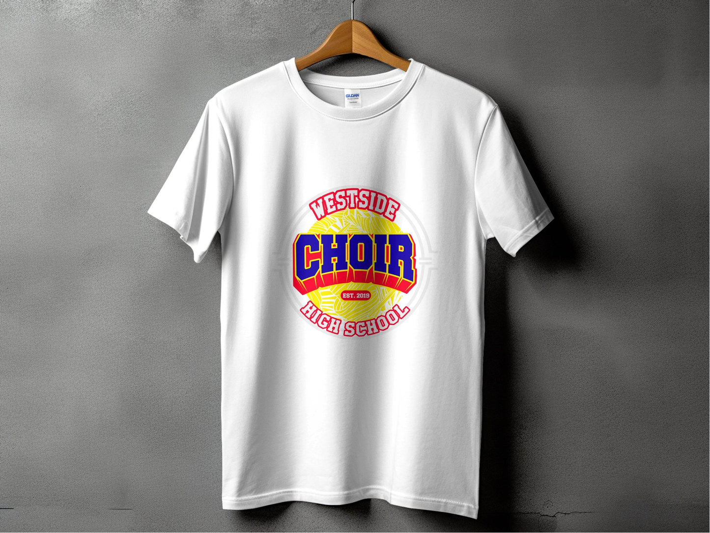 Westside High School Choir Retro Graphic Design T-Shirt - Design & Vybe