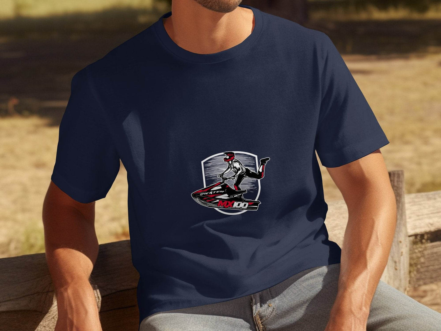 MX100 Performance Customs Jetskiing Adventure Sports T-Shirt - Design & Vybe