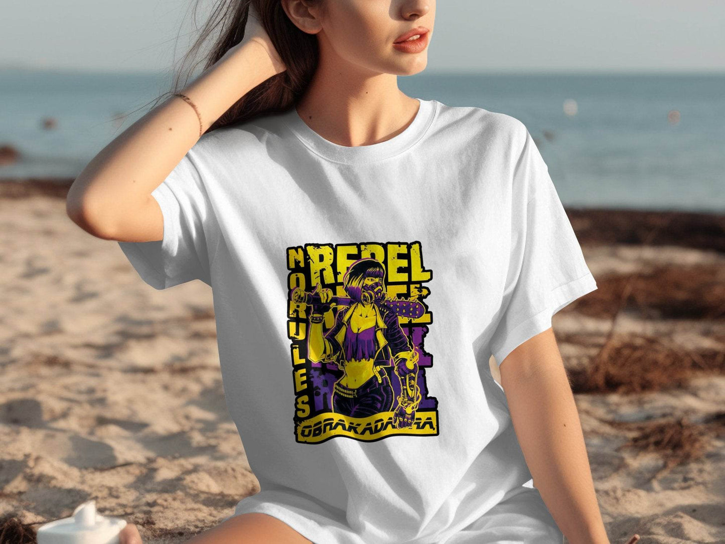 No Rules Rebel Image Graphic For Obrakada T-Shirt - Design & Vybe
