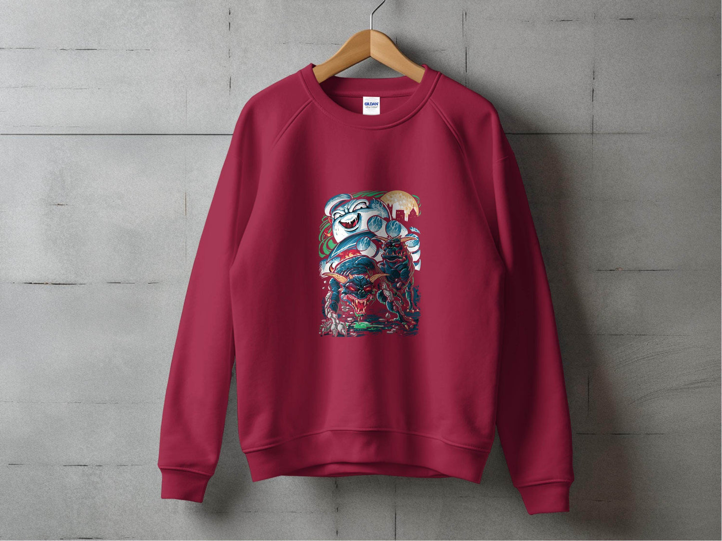 Monstrous Creatures Graphic Design Artwork Sweater - Design & Vybe