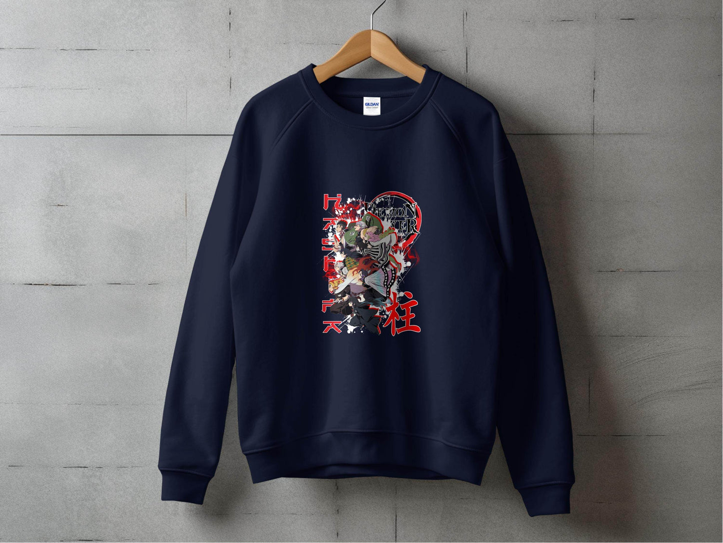 Demon Slayer Pillars Anime Graphic Novelty Design Sweater - Design & Vybe