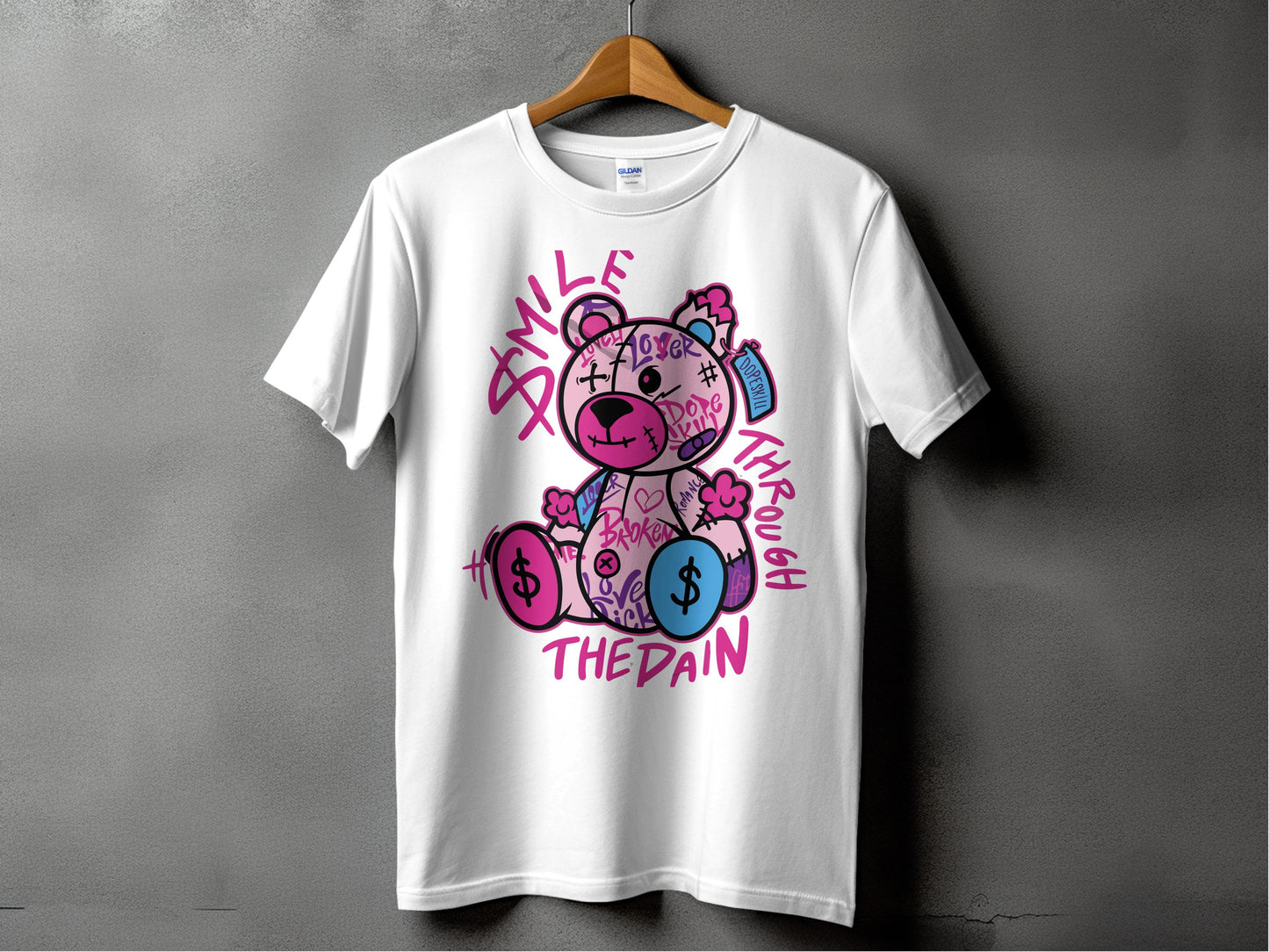 Smile Through The Pain Graphic T-Shirt product type
