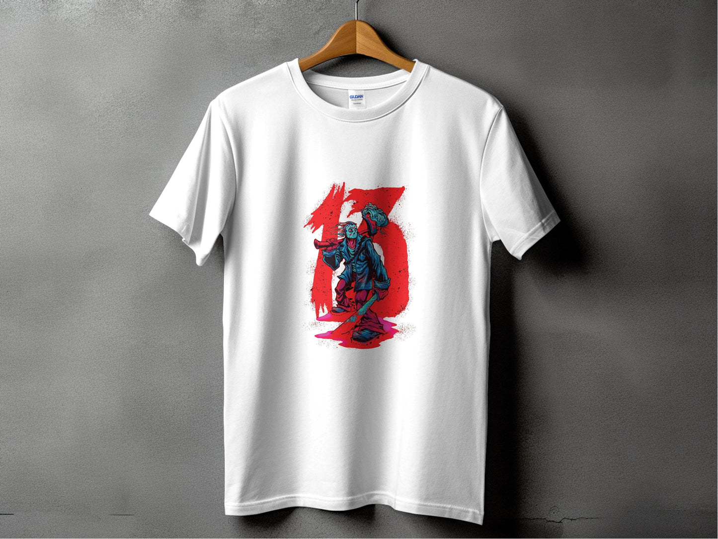 Friday the 13th Jason Voorhees Horror Art T-Shirt - Design & Vybe