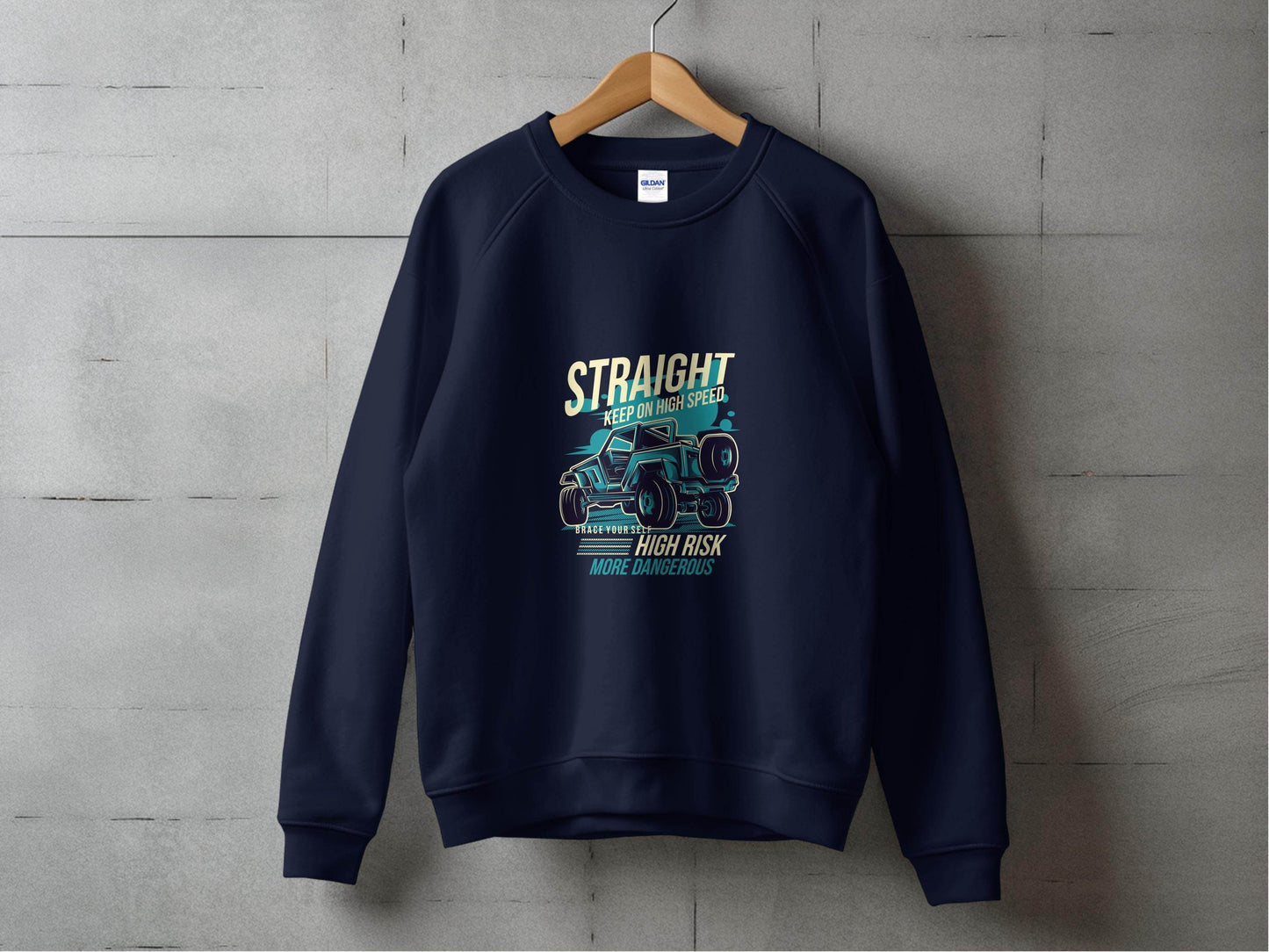 Straight Keep on High Speed More Dangerous Hoodie - Design & Vybe