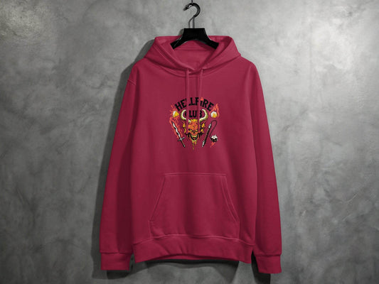 Hellfire Club with Dice and Sword Design Unisex Hoodie - Design & Vybe