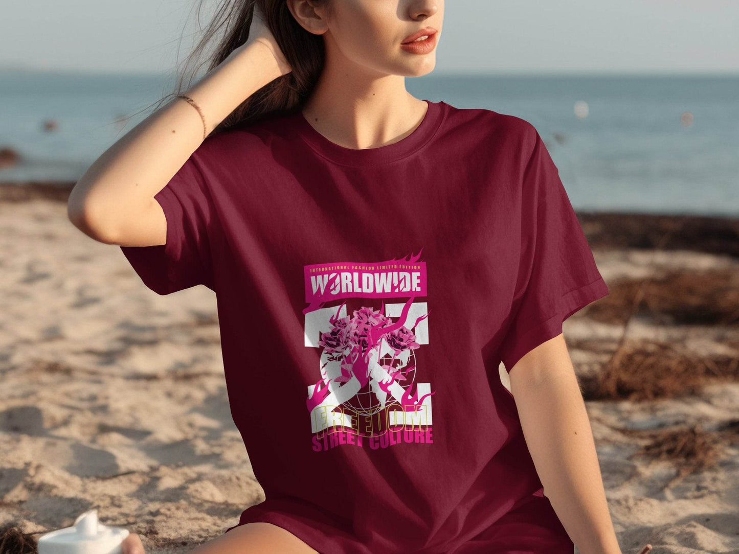 International Fashion Limited Edition Freedom T-Shirt - Design & Vybe