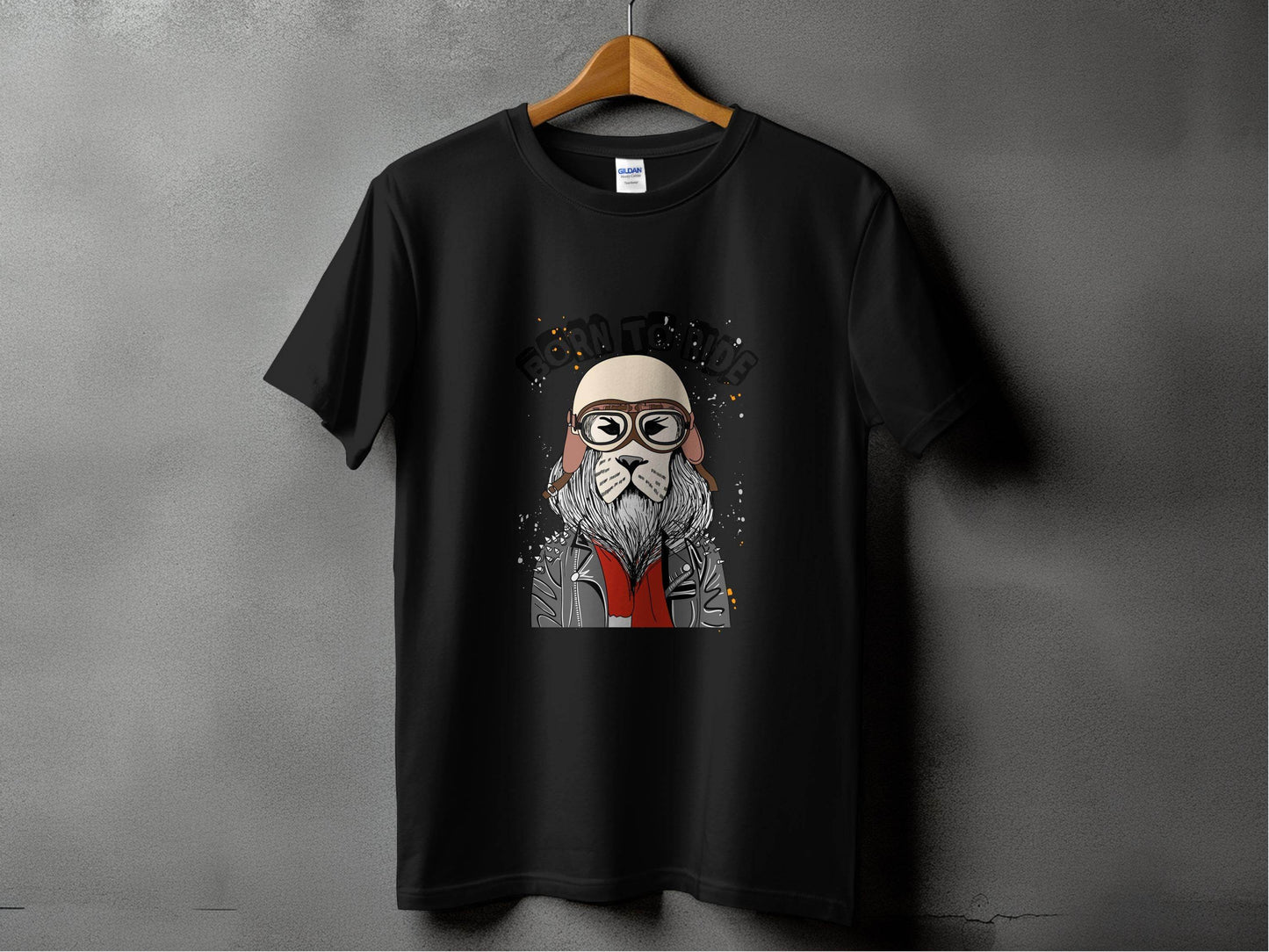 Born to Ride Cool Biker Themed Graphic T-Shirt - Design & Vybe