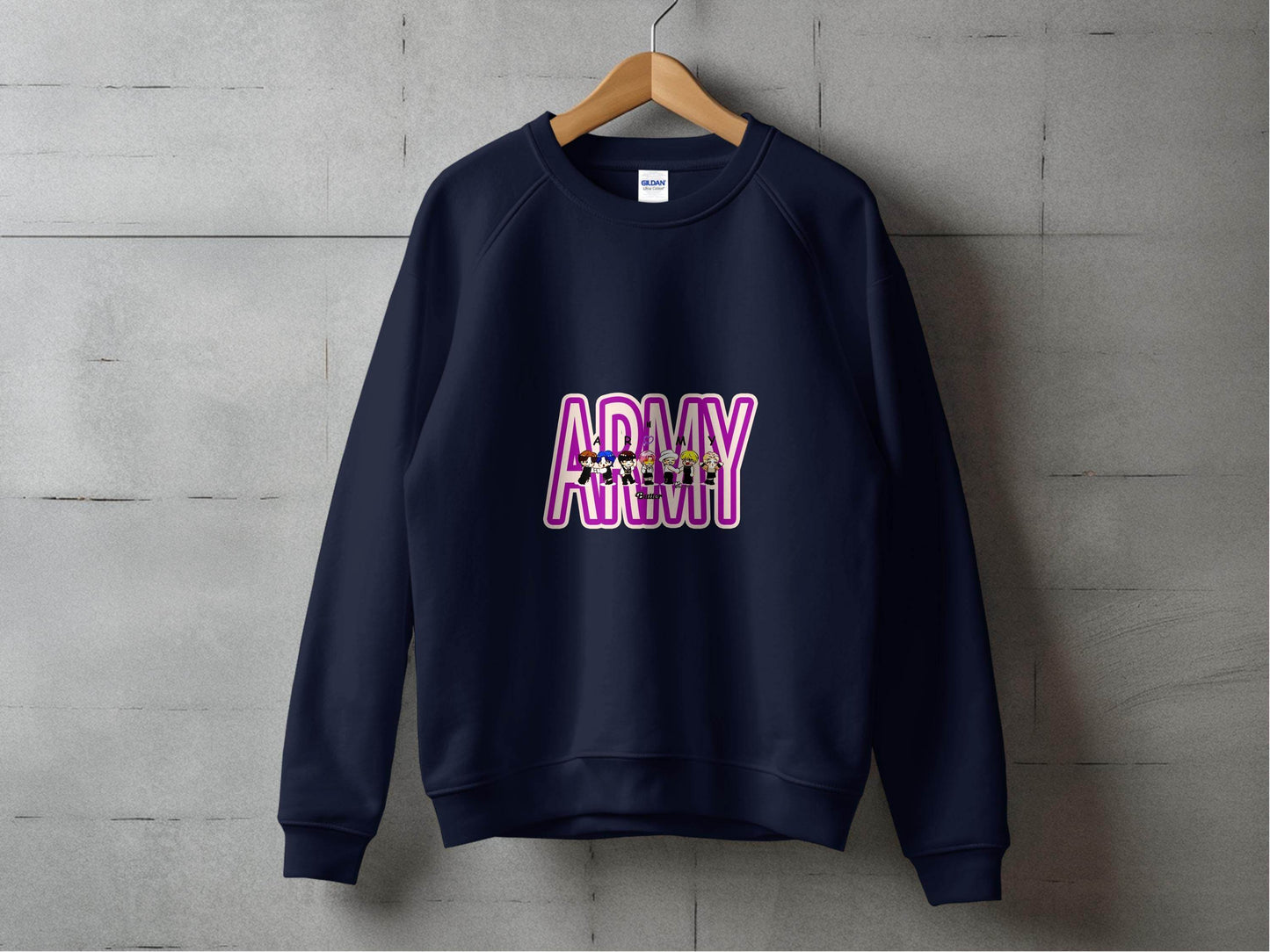 Cute BTS Army Butter Edition Design Fan Art Sweater - Design & Vybe