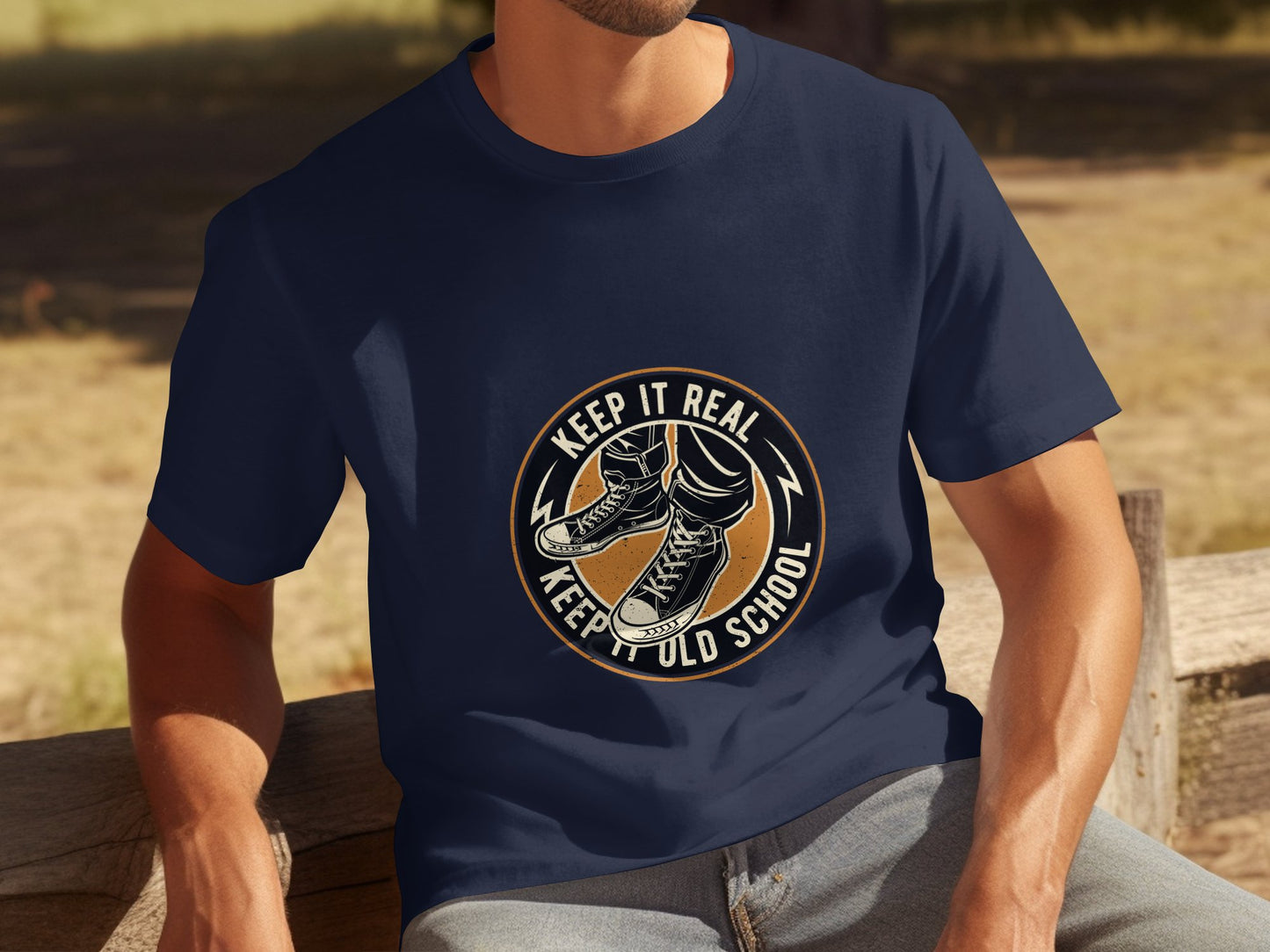 Keep It Real Keep It Old School Graphic Tee product