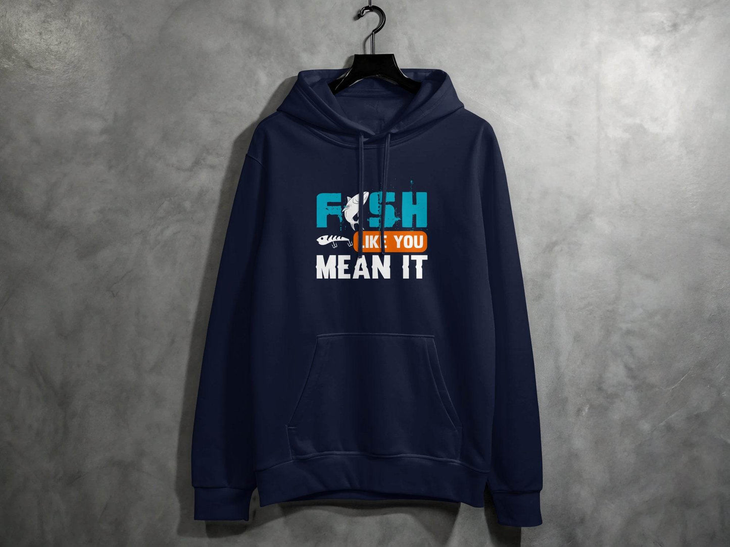 Funky Fish Like You Meant It Graphic Hoodie - Design & Vybe