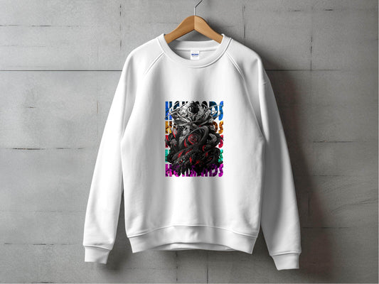 Complex Creature Design with Colorful Accents Premium Sweater - Design & Vybe