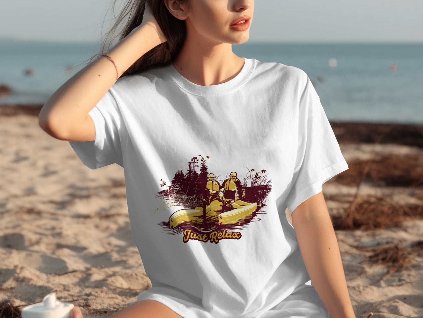 Just Relax Scenic Beach Scene Casual Wear product
