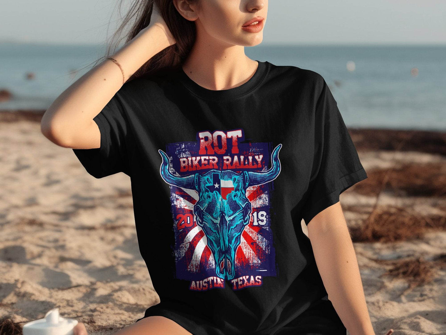 ROT Biker Rally Austin Texas 2019 T-Shirt - Design & Vybe
