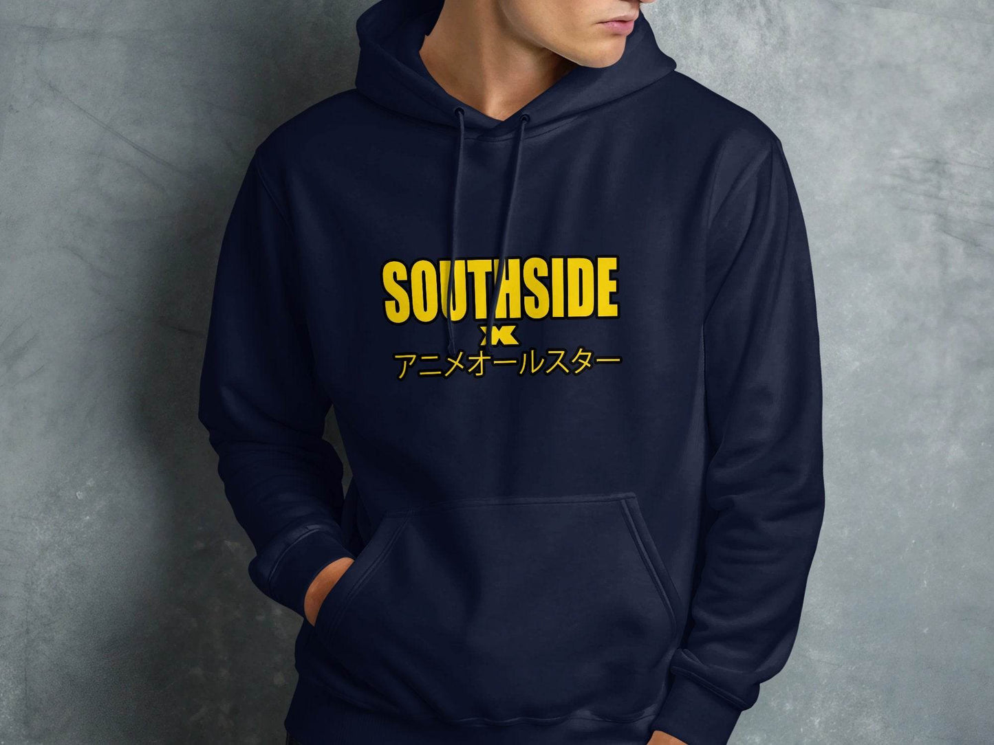 Southside with Anime All Stars Graphic Novelty Hoodie - Design & Vybe