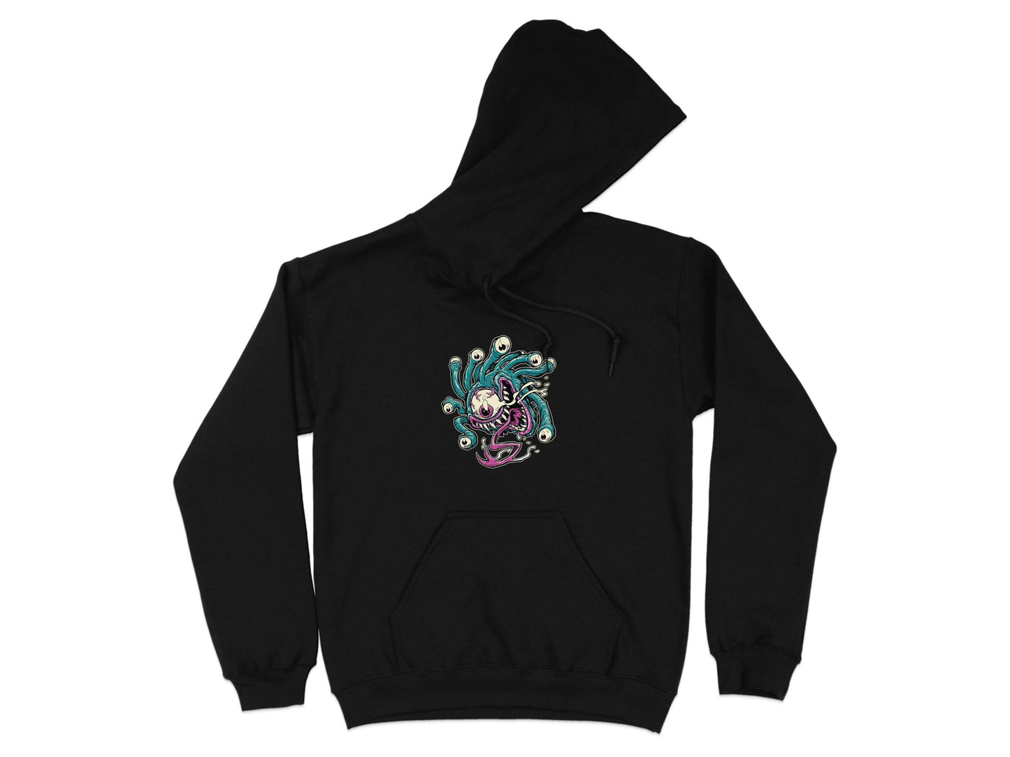 Eye Monster Colorful Fantasy Illustration Graphic Hoodie - Design & Vybe