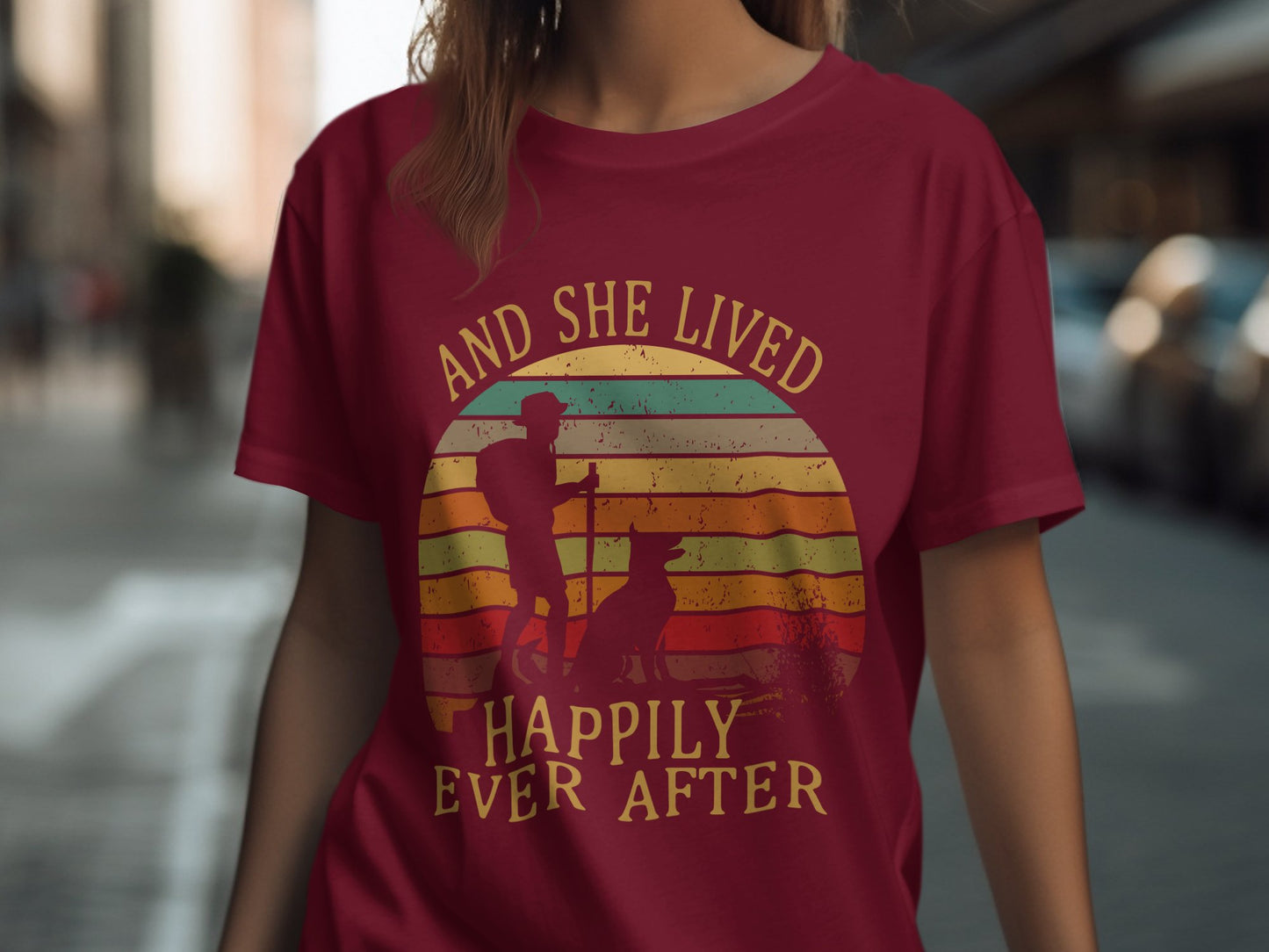 And She Lived Happily Ever After T-shirt product