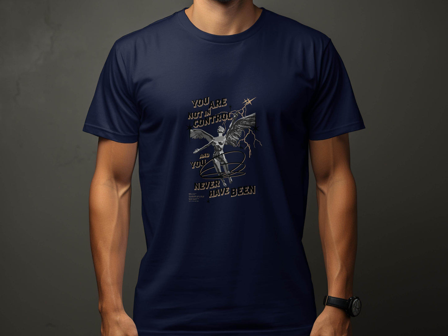 You Are Not In Control Dept 27 Project Graphic T-Shirt - Design & Vybe