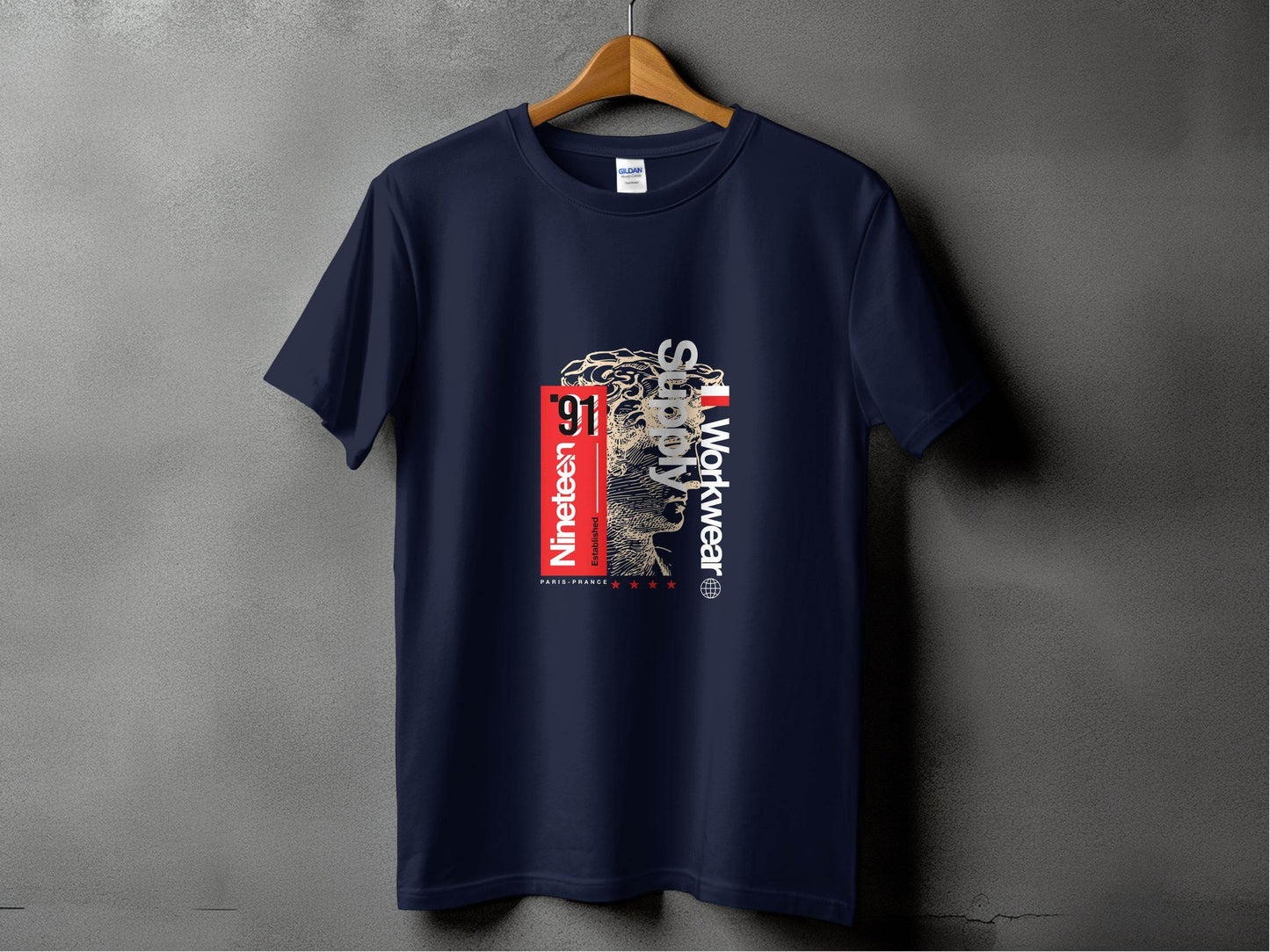 Nineteen Ninety One Paris Prance Worldly Solutions T-Shirt - Design & Vybe