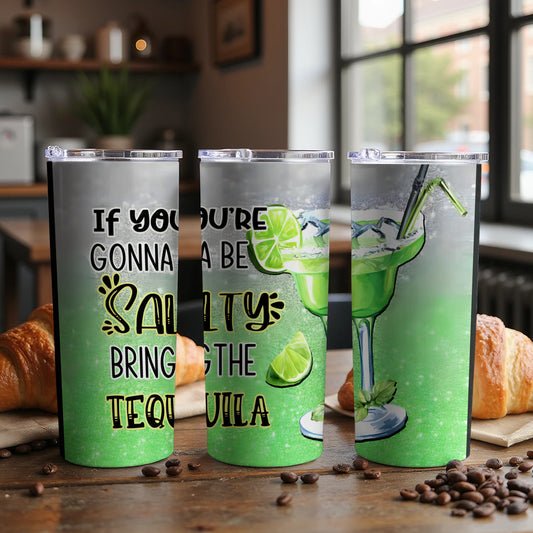 Funny Margarita Themed Travel Tumbler for Adults product