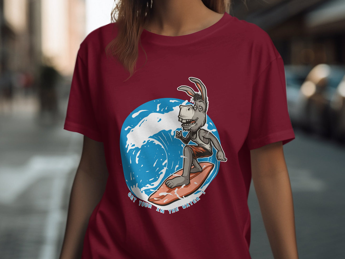 Get Your Kid The Cutest Surfing Goat T-Shirt product