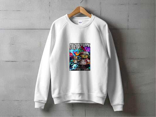 Culture Shock Graphic Illustration Based Art Sweater - Design & Vybe