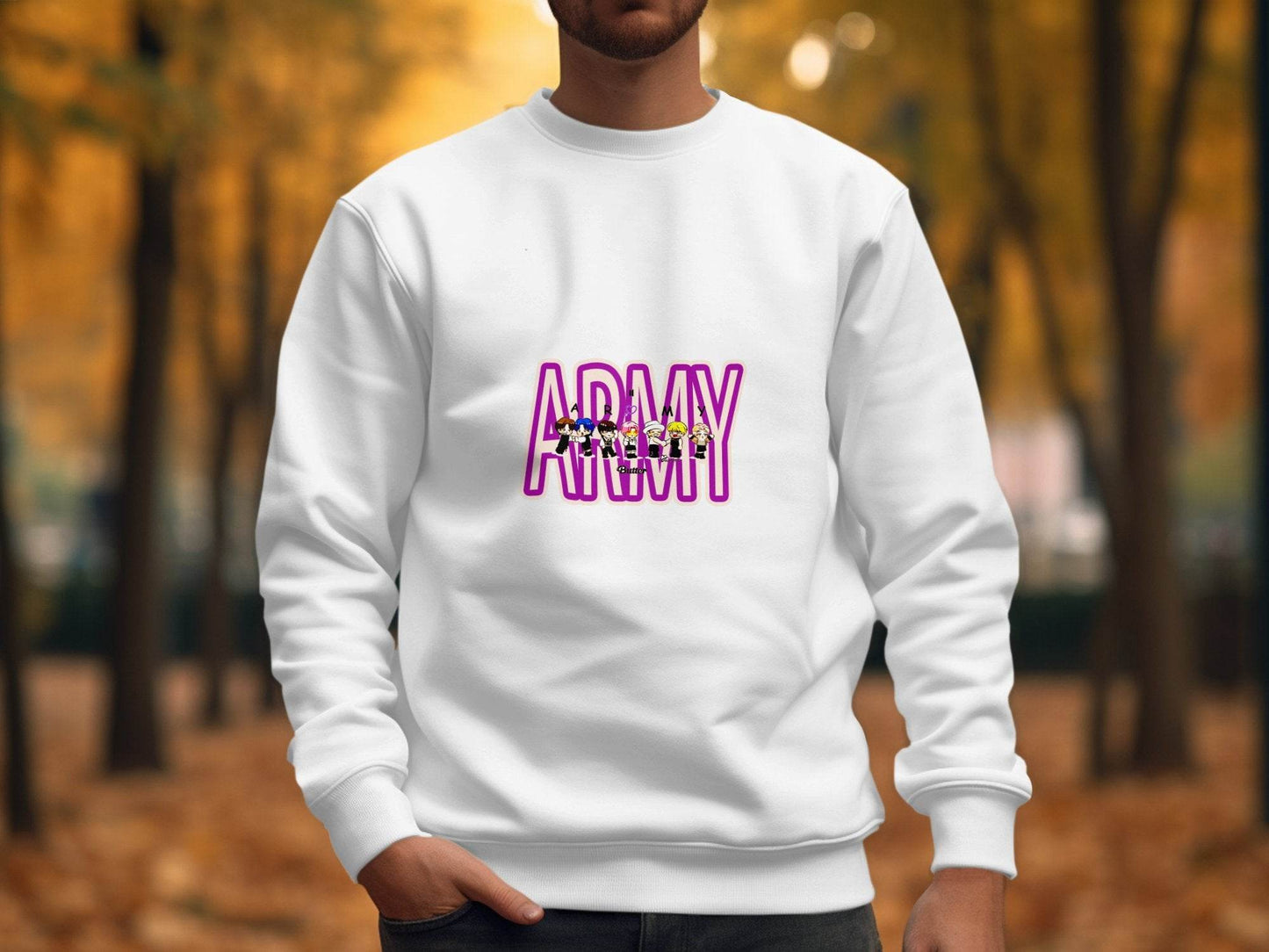 Cute BTS Army Butter Edition Design Fan Art Hoodie - Design & Vybe