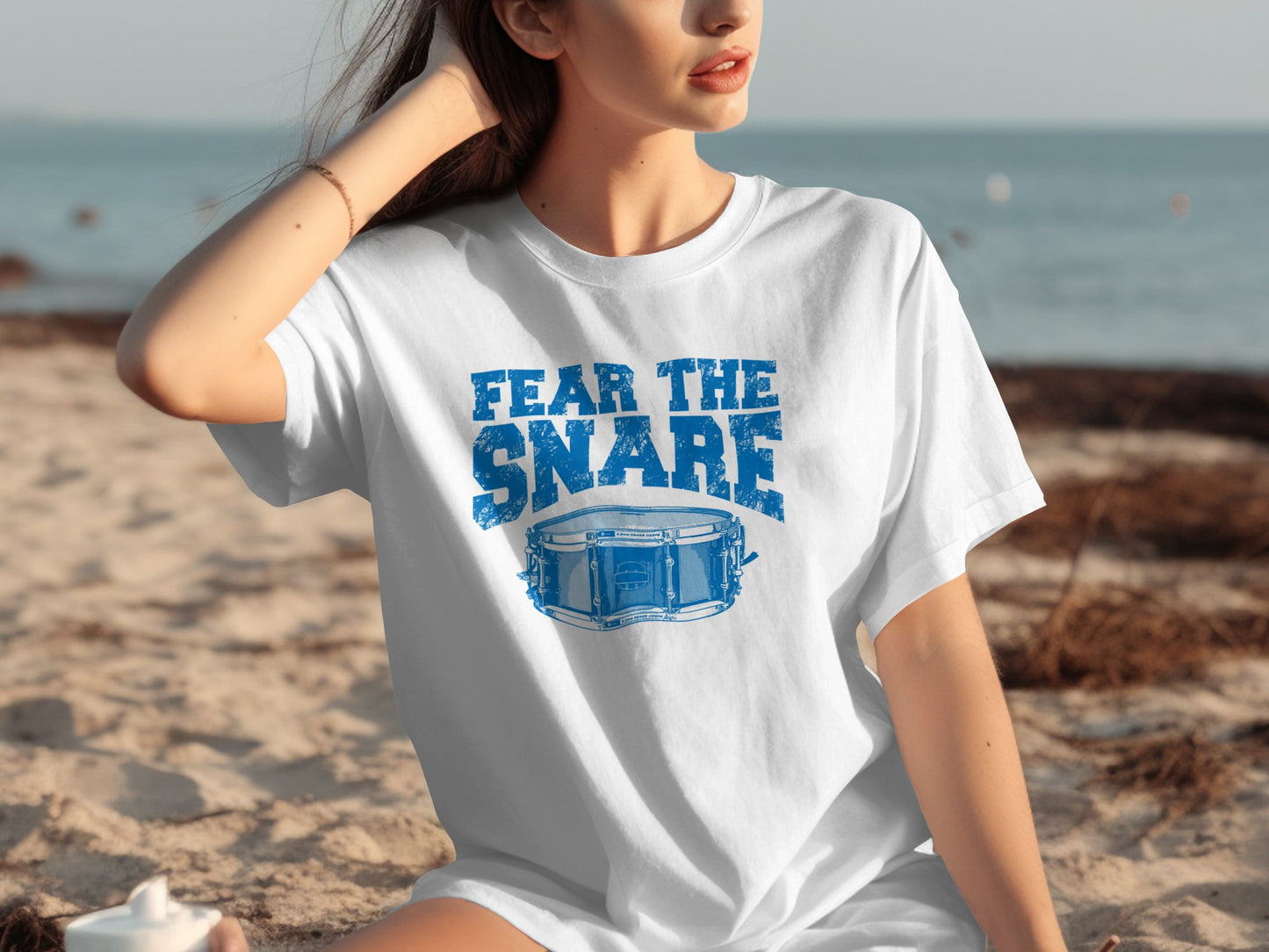 Fear The Snare Graphic Drum Design T-Shirt product