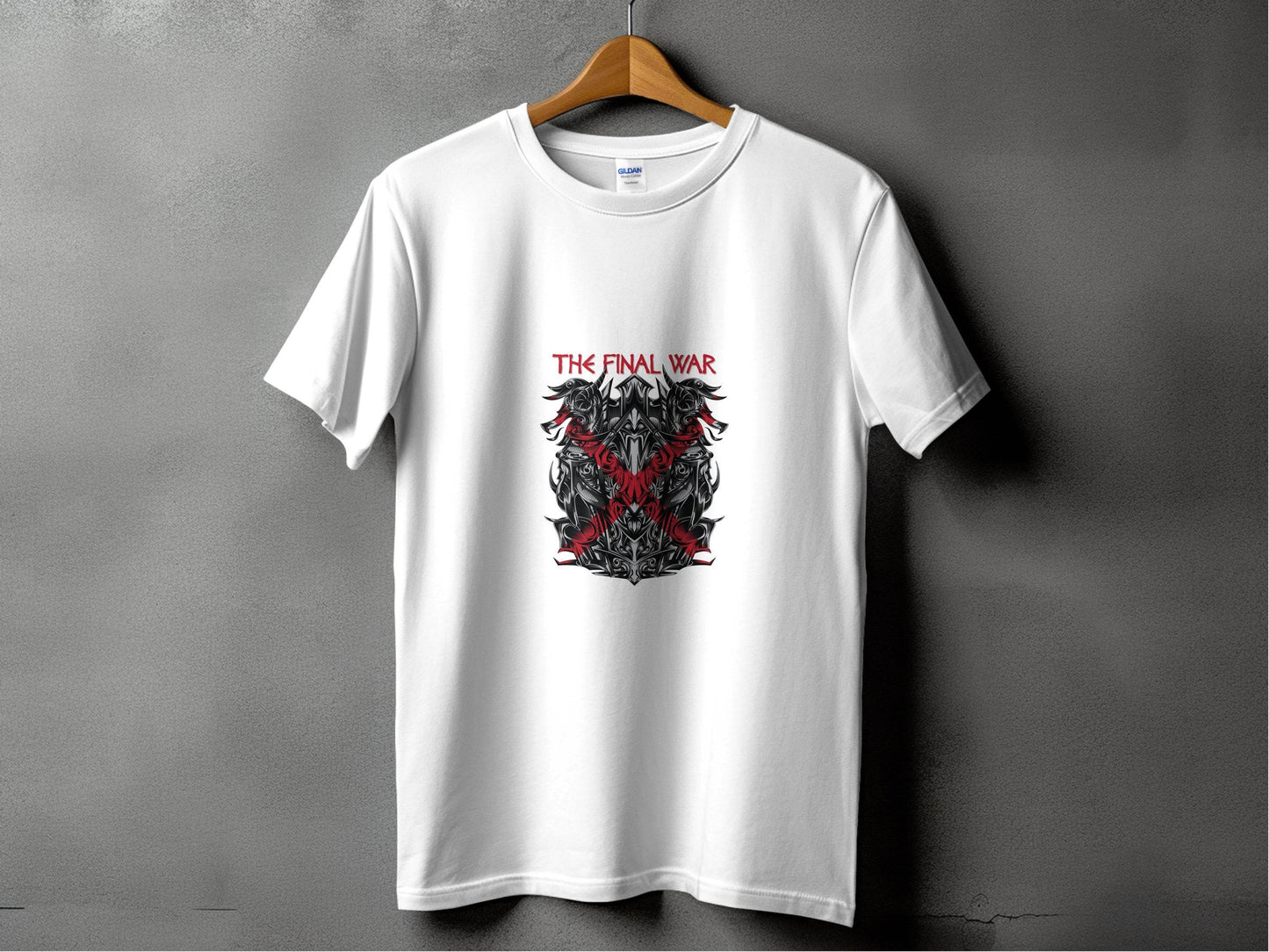 The Final War Dragon Design Graphic Print T-Shirt - Design & Vybe