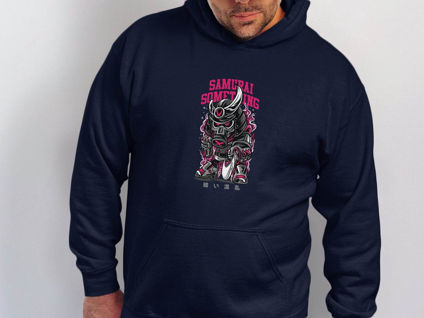 Samurai Something Design Featuring Swords and Shoes Hoodie - Design & Vybe