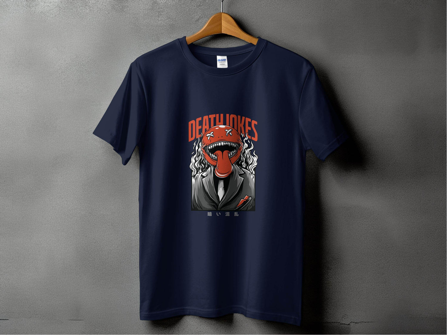 Death Jokes Scary Monster Graphic Artistic T-Shirt - Design & Vybe