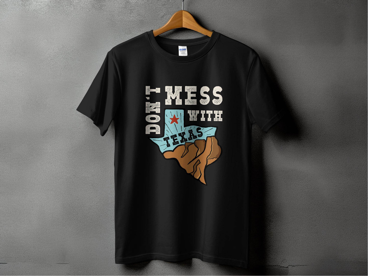 Iconic Don't Mess with Texas Graphic T-Shirt - Design & Vybe