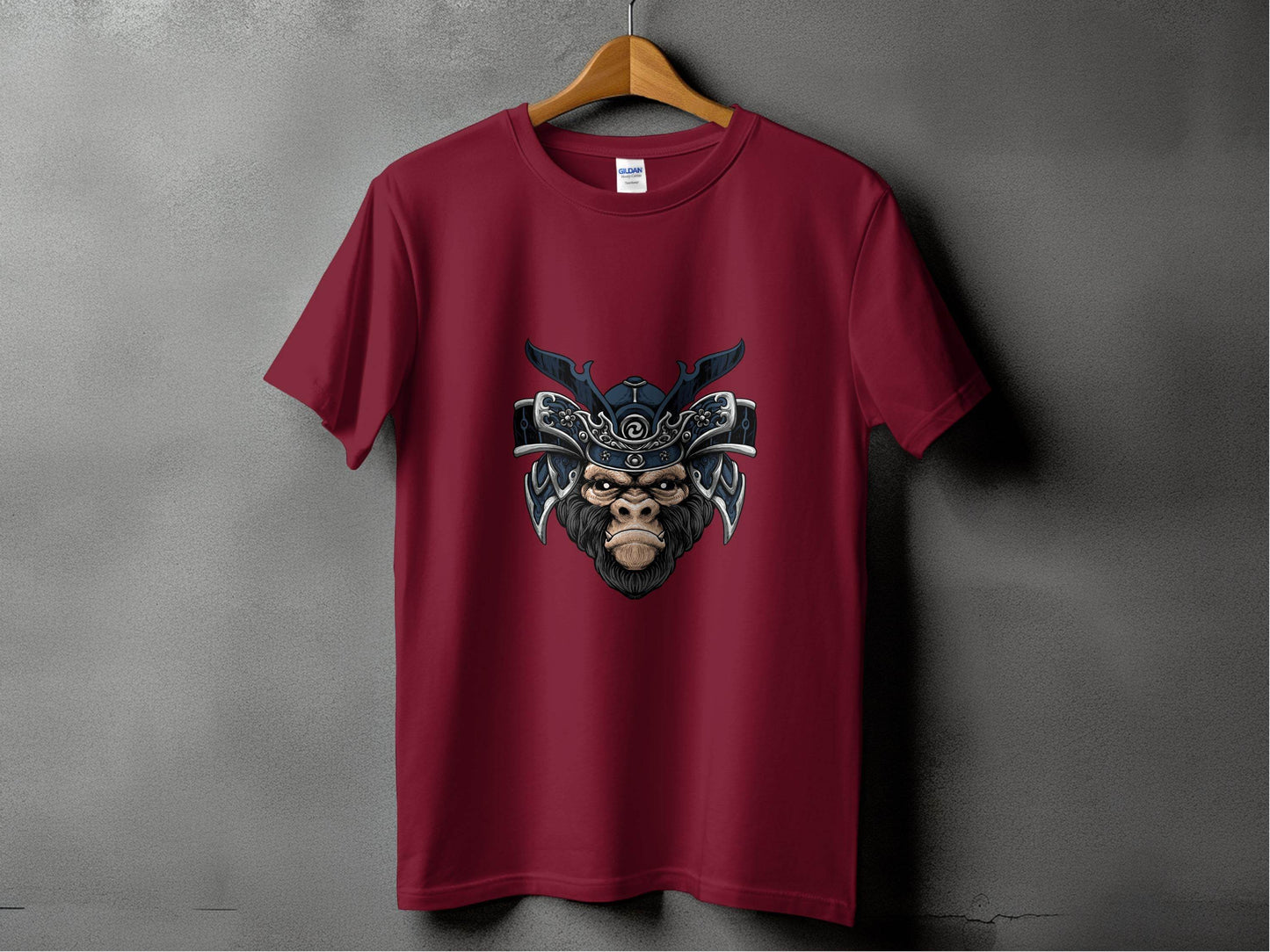 Samurai Ape Warrior Graphic Design T-Shirt - Design & Vybe