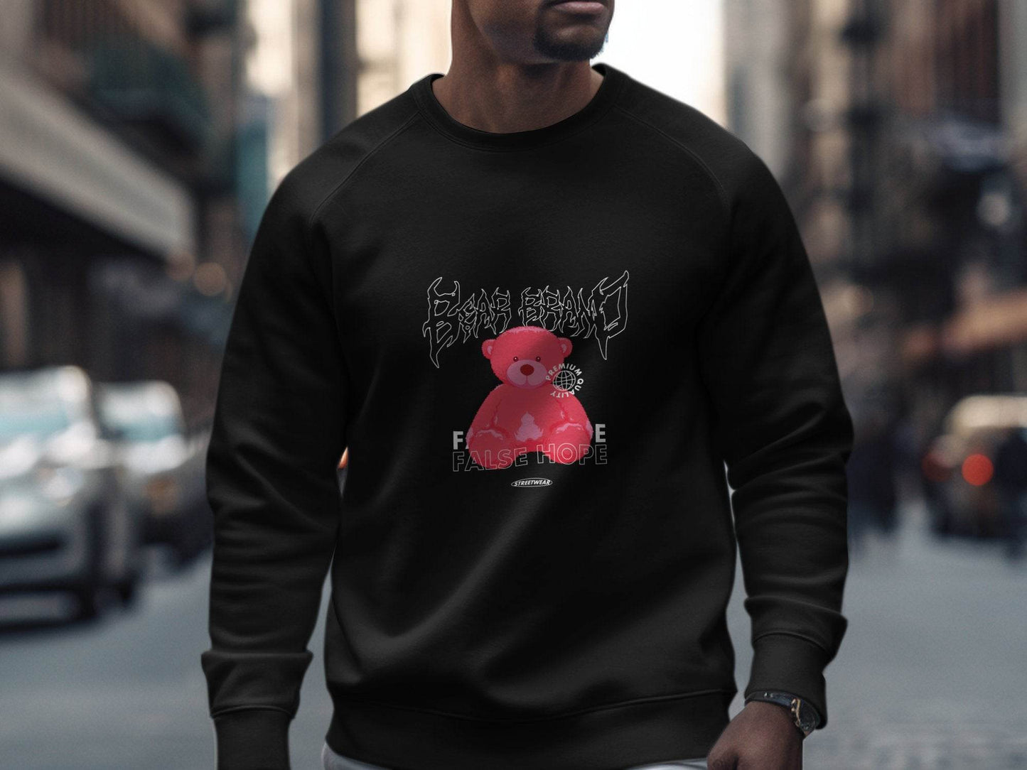 False Hope Teddy Premium Quality Graphic Design Sweater - Design & Vybe