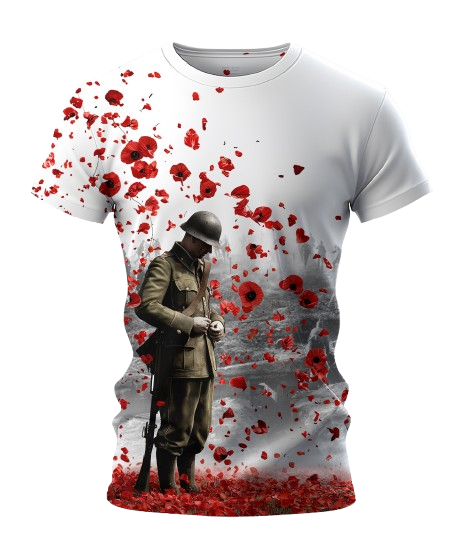 Flying Poppy Soldier Field - Remembrance Gift