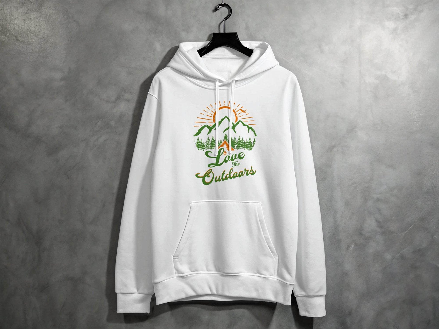 Love The Outdoors Graphic Adventure Hoodie - Design & Vybe