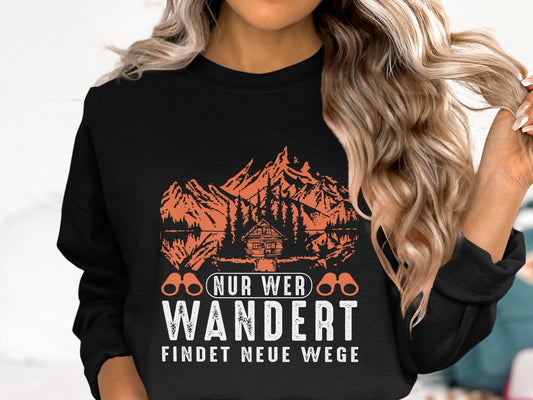 Outdoor Adventure Wanderlust Graphic Sweater - Design & Vybe