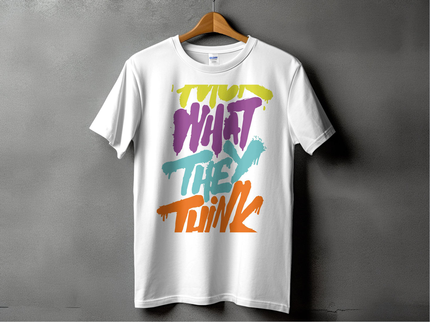 Colorful Bold Statement Graphic Tee product type