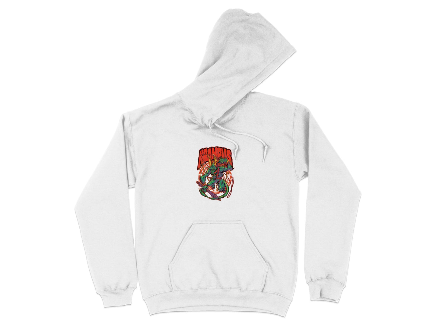 Krampus Demon and Chains Illustration Graphic Hoodie - Design & Vybe