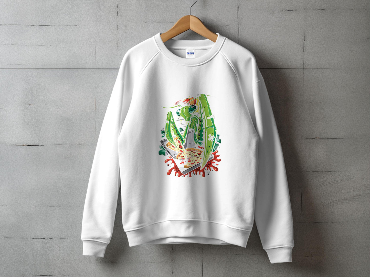 Vibrant Artistic Design on Comfortable Sweatshirt product
