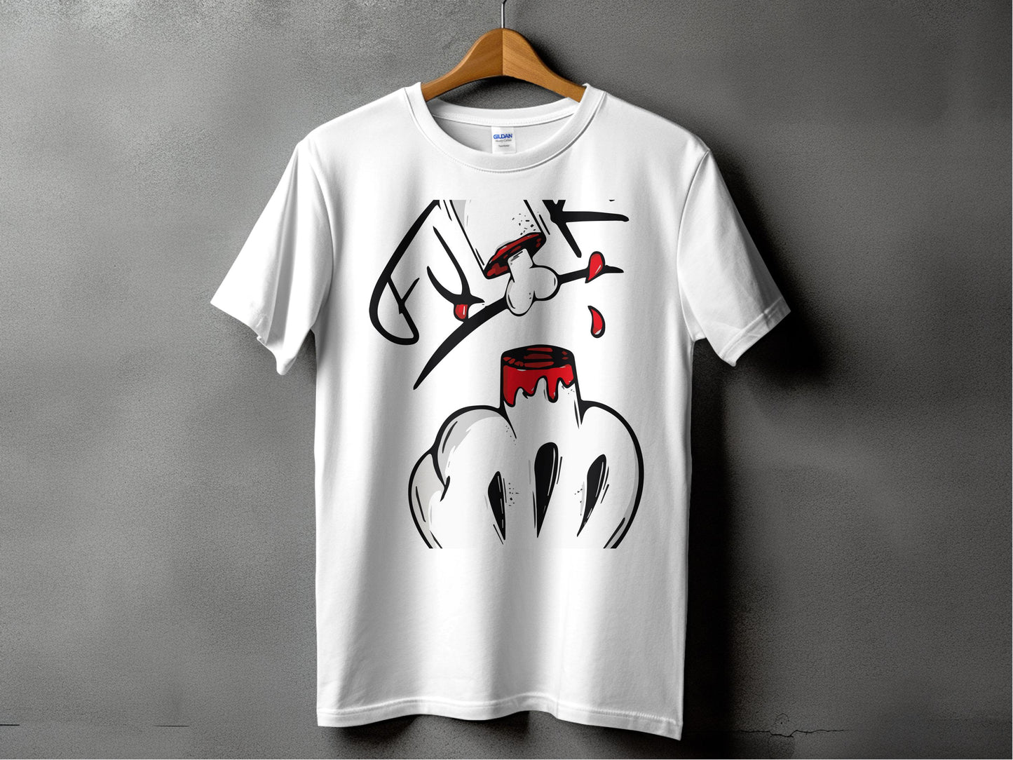 Unique Graphic White Casual T-shirt Novelty Apparel product type