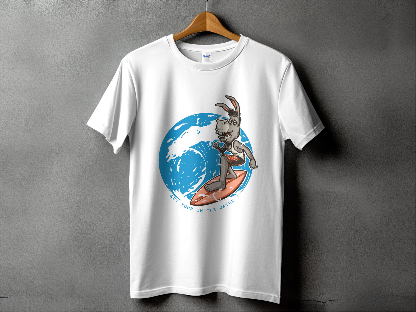 Get Your Surfing Goat Graphic T-Shirt product type