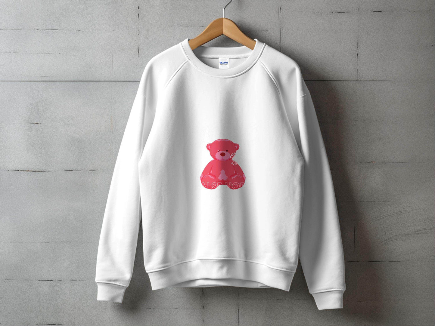 False Hope Teddy Premium Quality Graphic Design Sweater - Design & Vybe